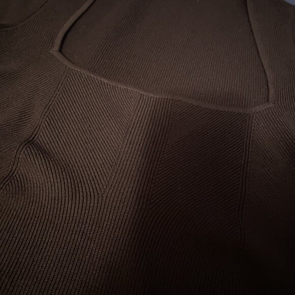 Babaton Emerge Dress in Coffee Bean - Picture 4 of 8